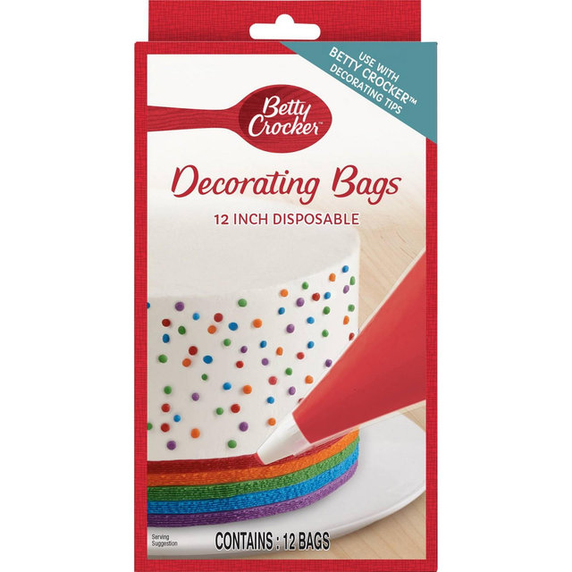 Betty Crocker Decorating Bags - 12ct