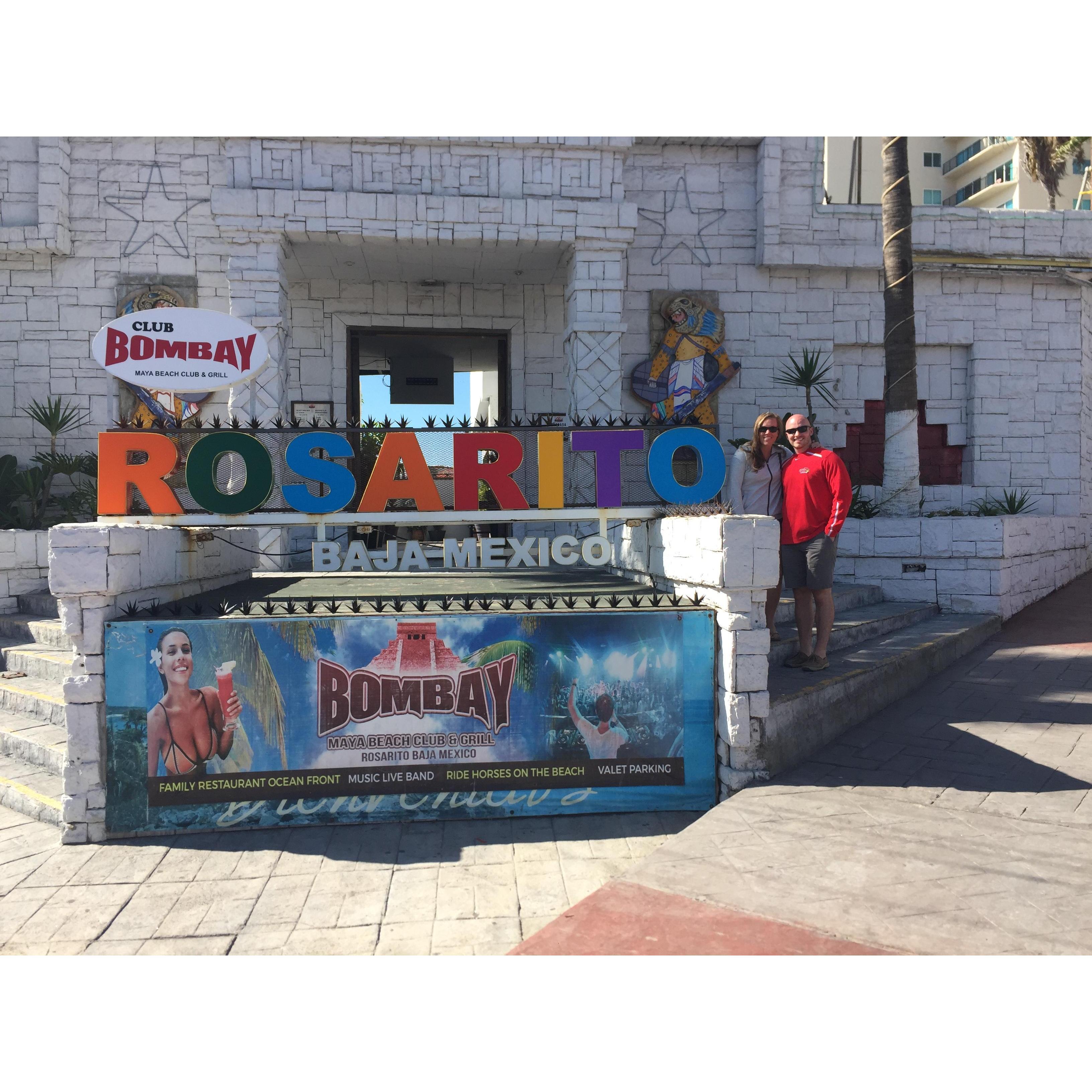 (October 2018) Visiting Rosarito, Mexico during our road trip. Jake refers to this stop as "Hey gringo" because that's how the Mexican men would get Jake's attention when trying to sell him something.