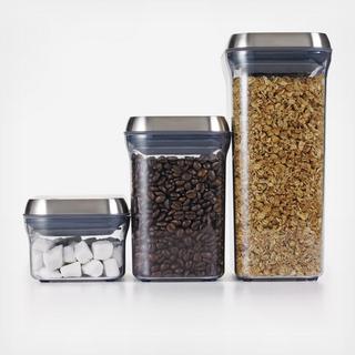 SteeL 3-Piece POP Container Set