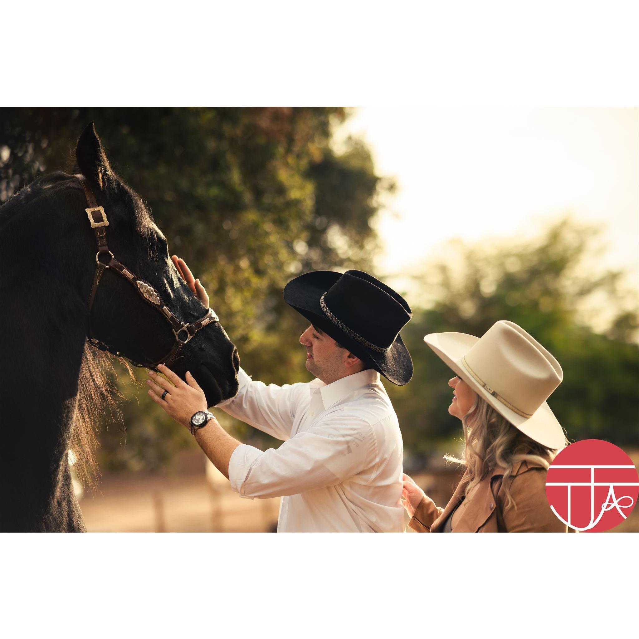 "His kind heart and his love for horses"