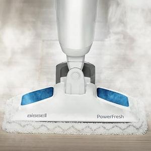 BISSELL Steam Mop 1940A PowerFresh Floor Steam Cleaner for Hard Wood & Tile with Natural Sanitization, Easy Scrubber, Variable Steam, 12” Cleaning Path
