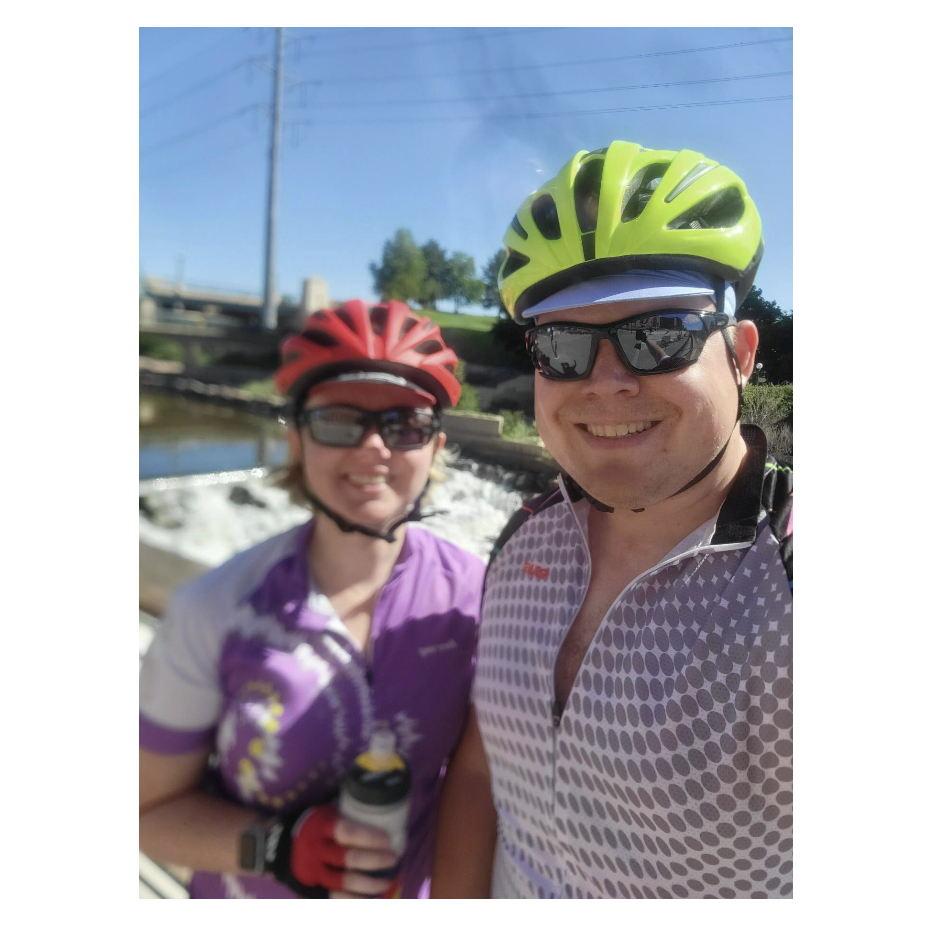 Our first ride all the way from our house to the REI Flagship & Confluence