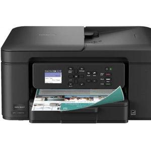 Brother - Work Smart 1360 Wireless All-in-One Refresh Subscription Eligible Inkjet Printer with Auto Duplex Printing (MFC-J1360DW) - Black