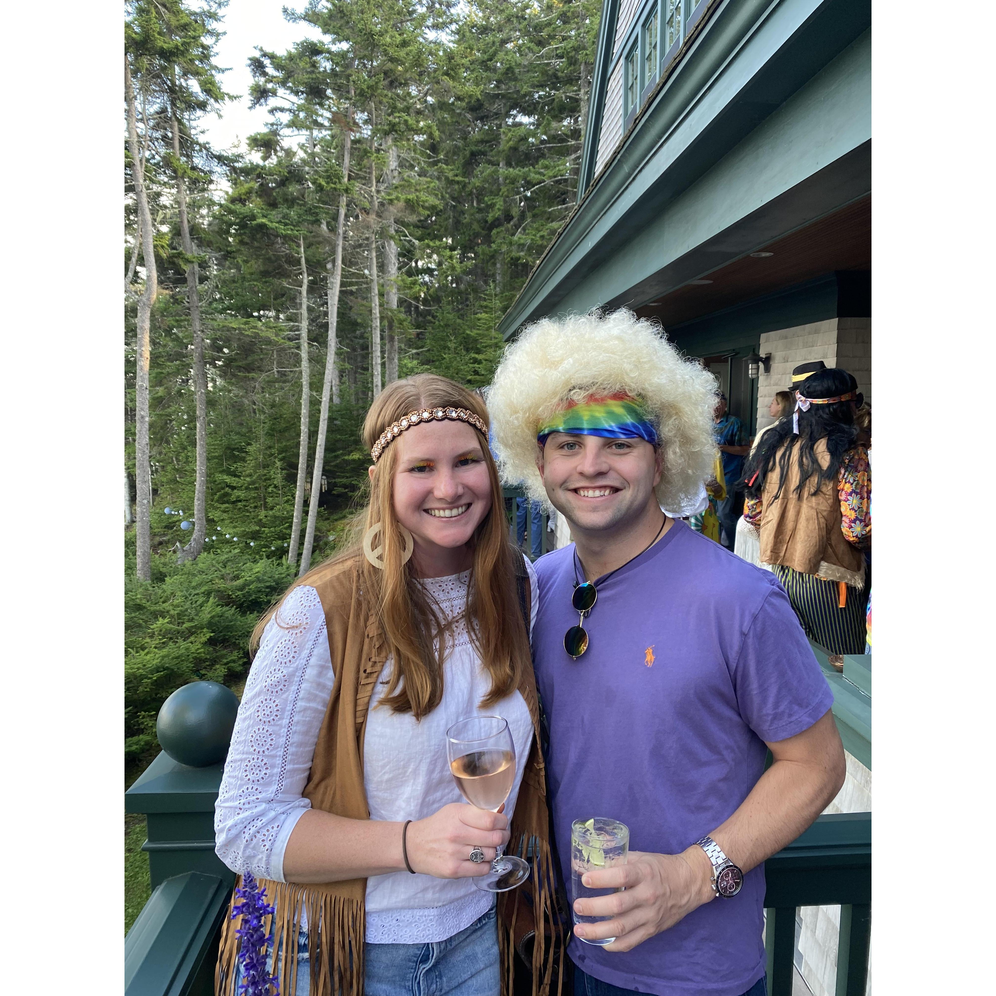 Big fans of themed parties - groovy baby!!