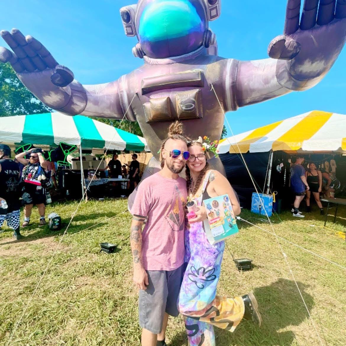Michael and Ciearra at Soundhaven 2024 !