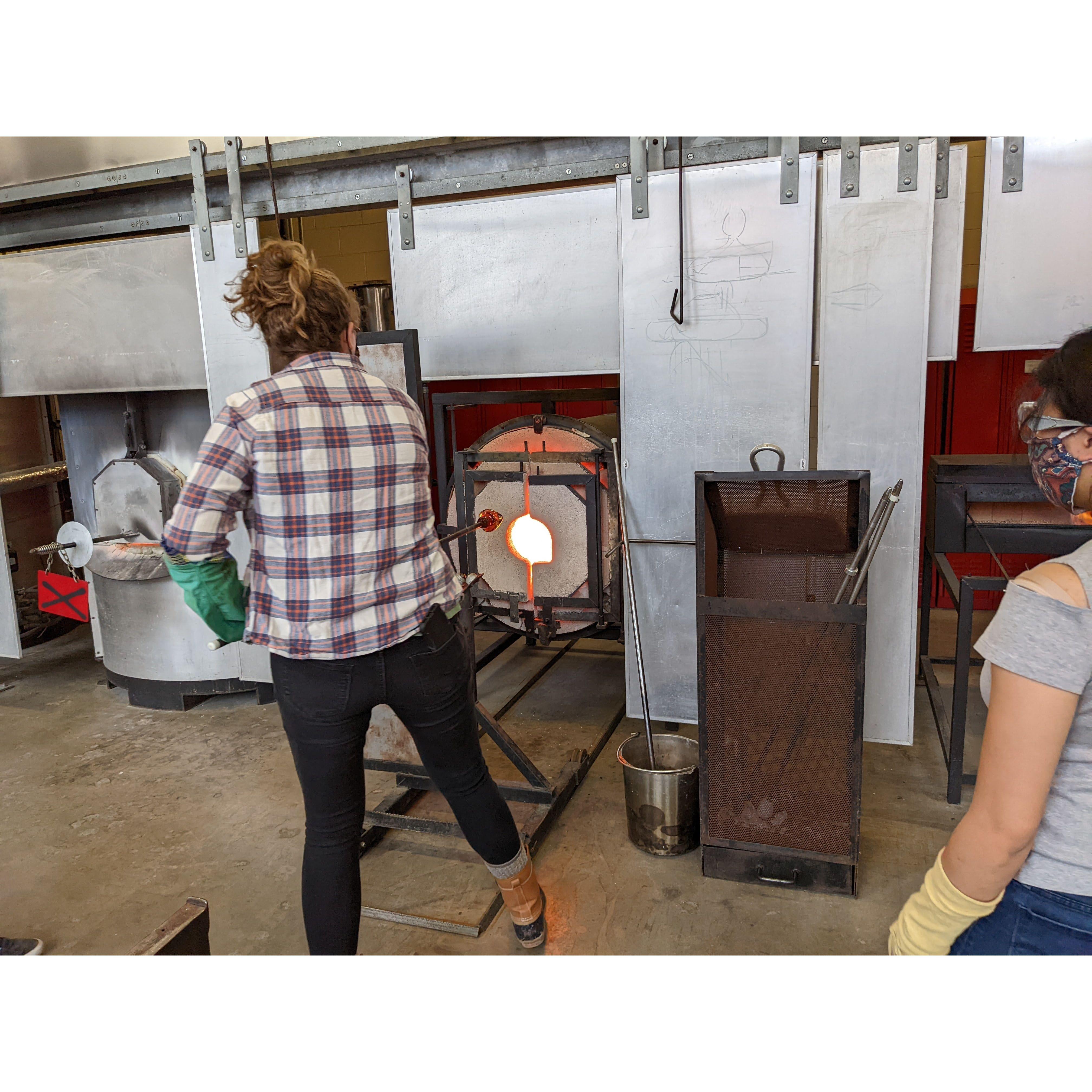 Valentines Day 2022-Making some Glass hearts together!