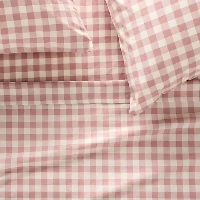 Organic Cotton Percale Printed Sheet Set