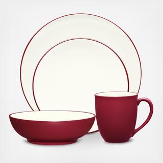 Colorwave Coupe 4-Piece Place Setting, Service for 1