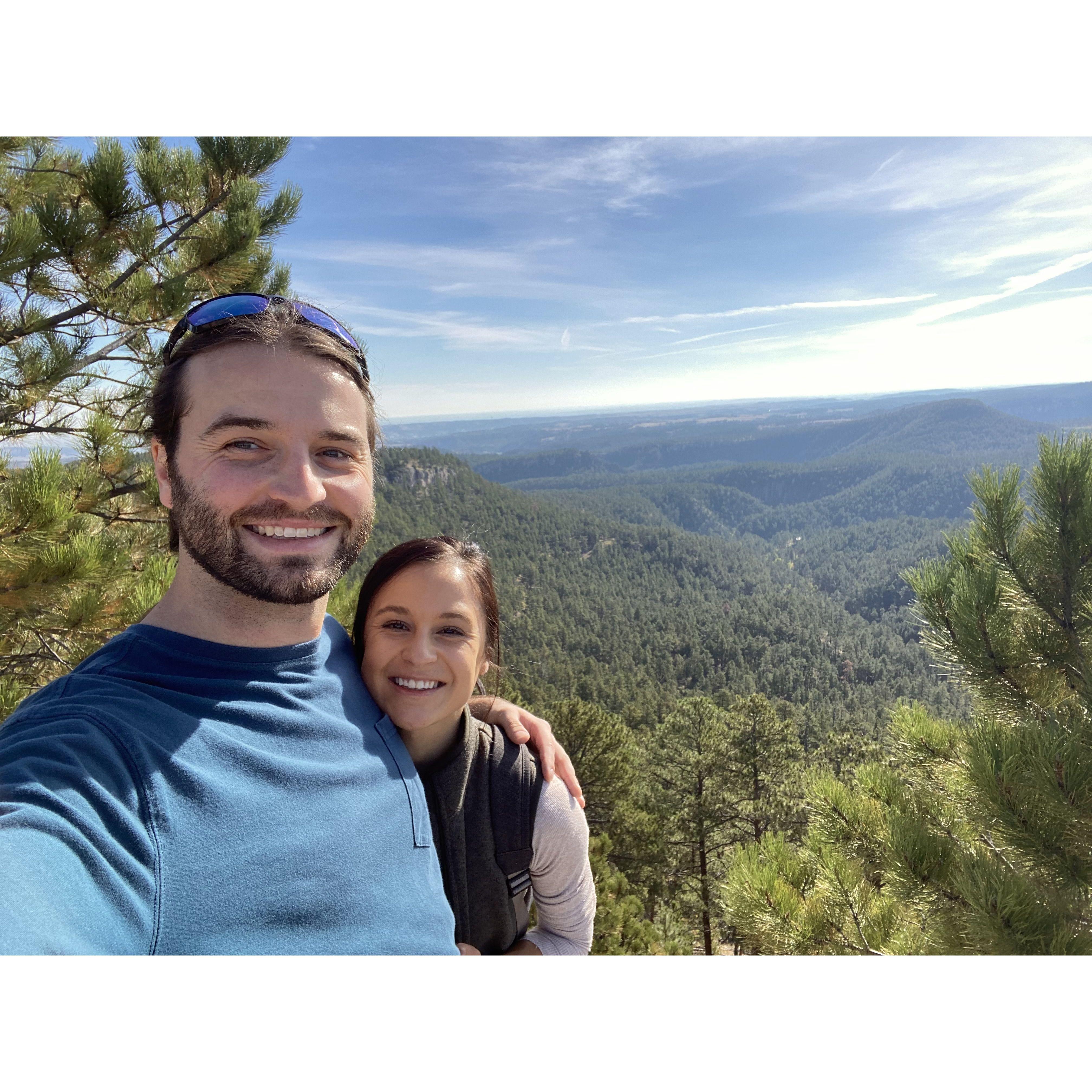 Met up in the Black Hills for a weekend while Louie was working in Billings, MT