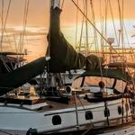 Sail Boat Ride at Sunset