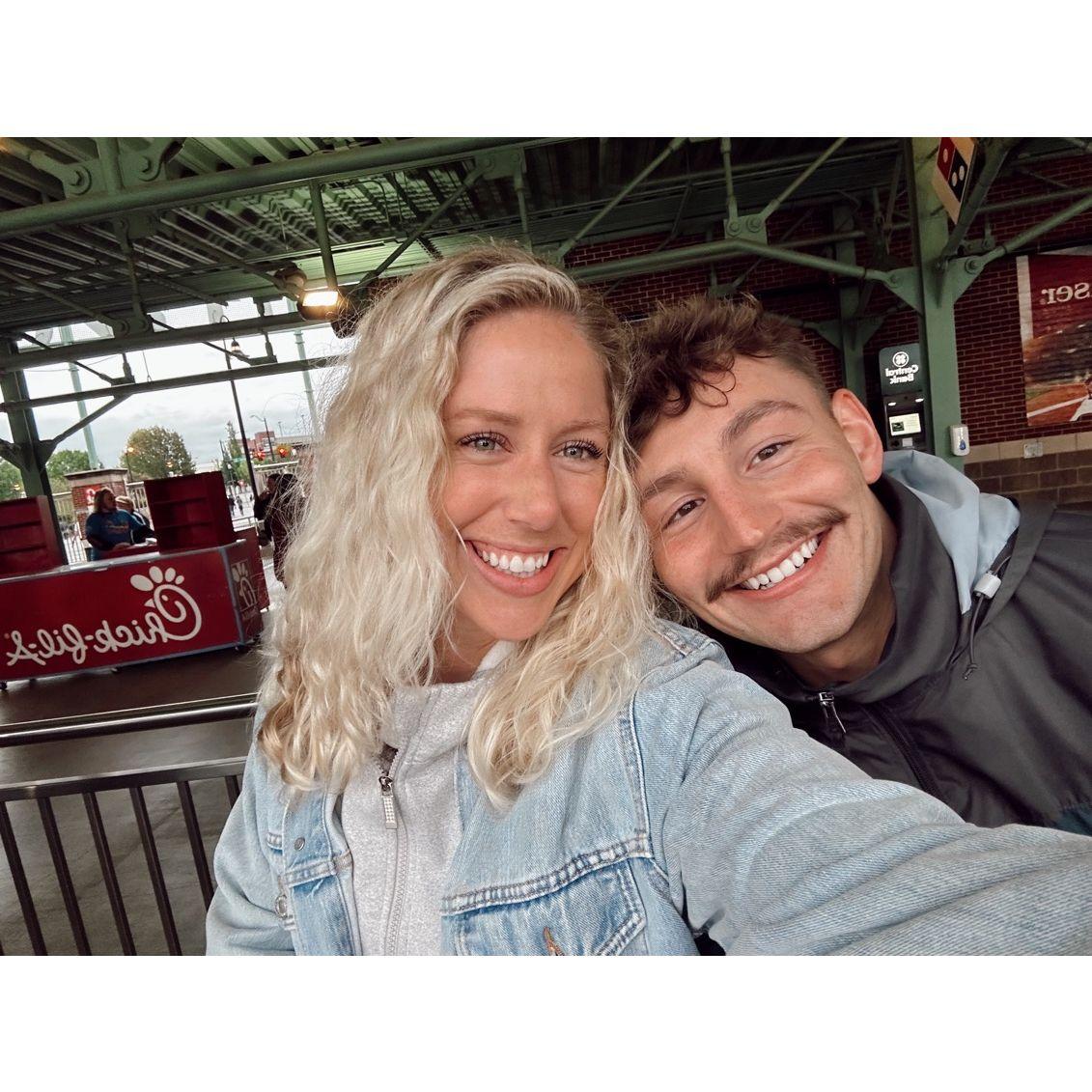 Our first selfie together :)