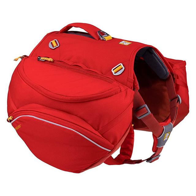 RUFFWEAR, Palisades Dog Backpack, Multi-Day Hiking Pack with Saddlebags and Hydration Bladders