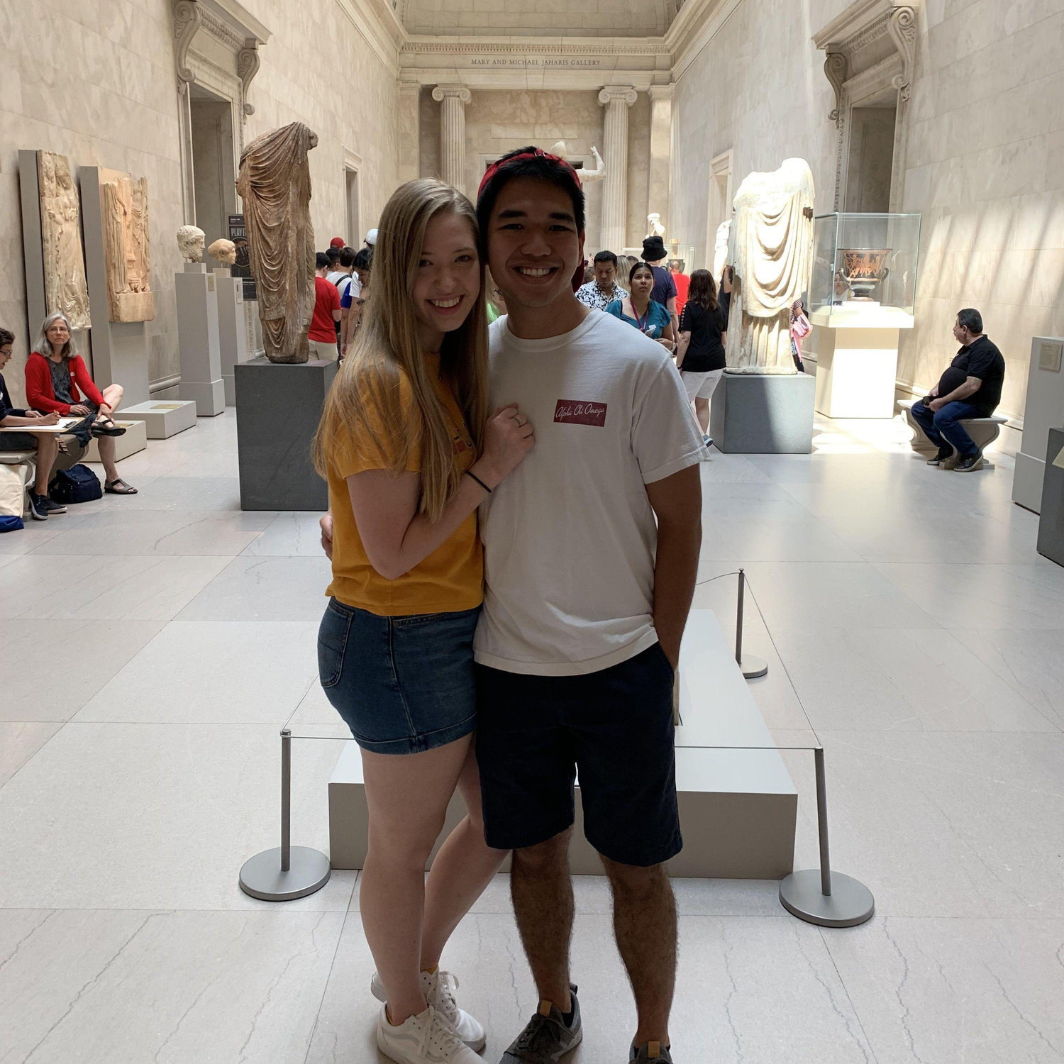 The Met/NYC 7/6/2019
Tristan and Hannah visited their friend Derin in NYC. Hannah loved The Met, meanwhile, Tristan and Derin waited on a bench for her to finally be ready to leave.