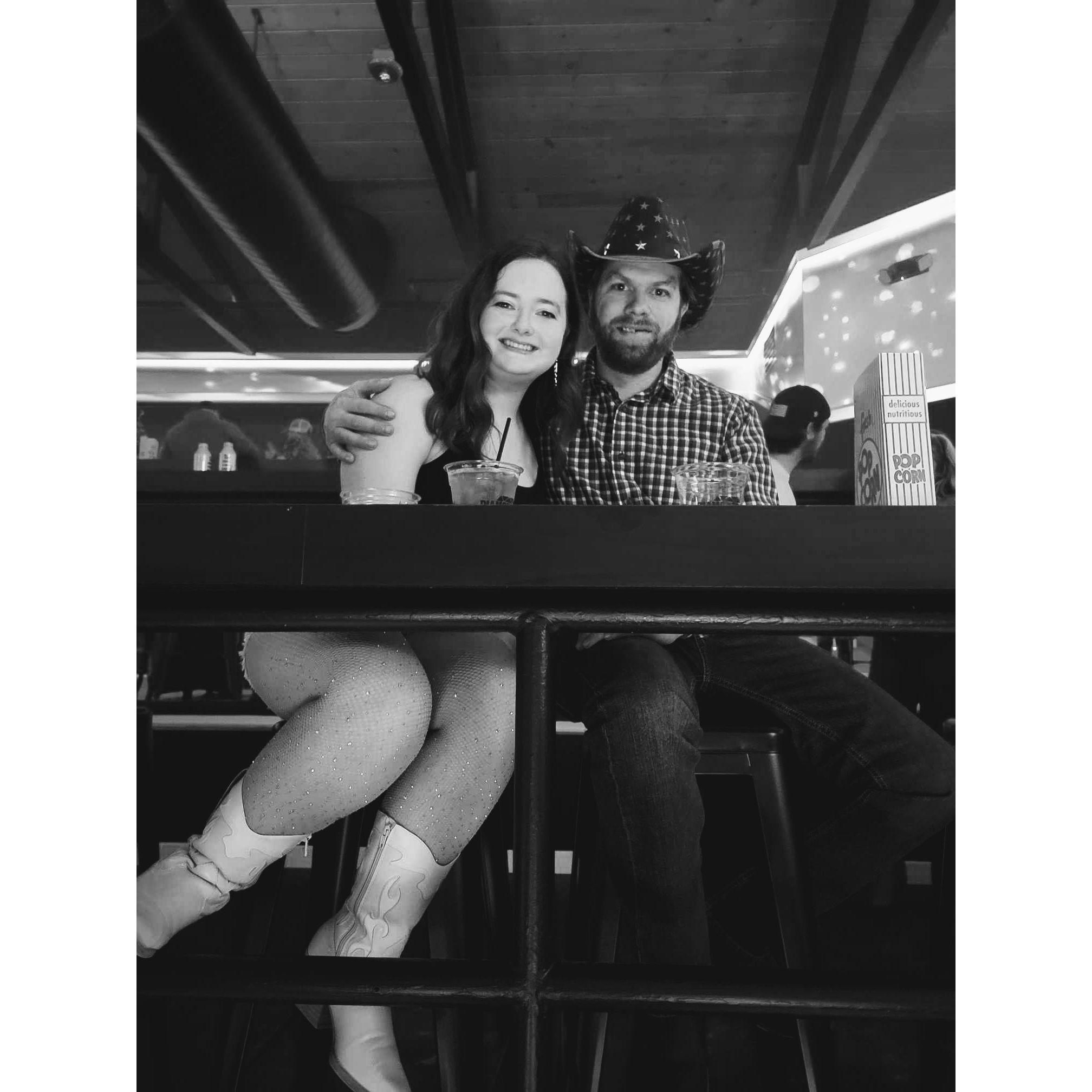 September 2023 - Madison started a line dancing business and Devin became "DJ Daddy Disko" (He came up with that himself)