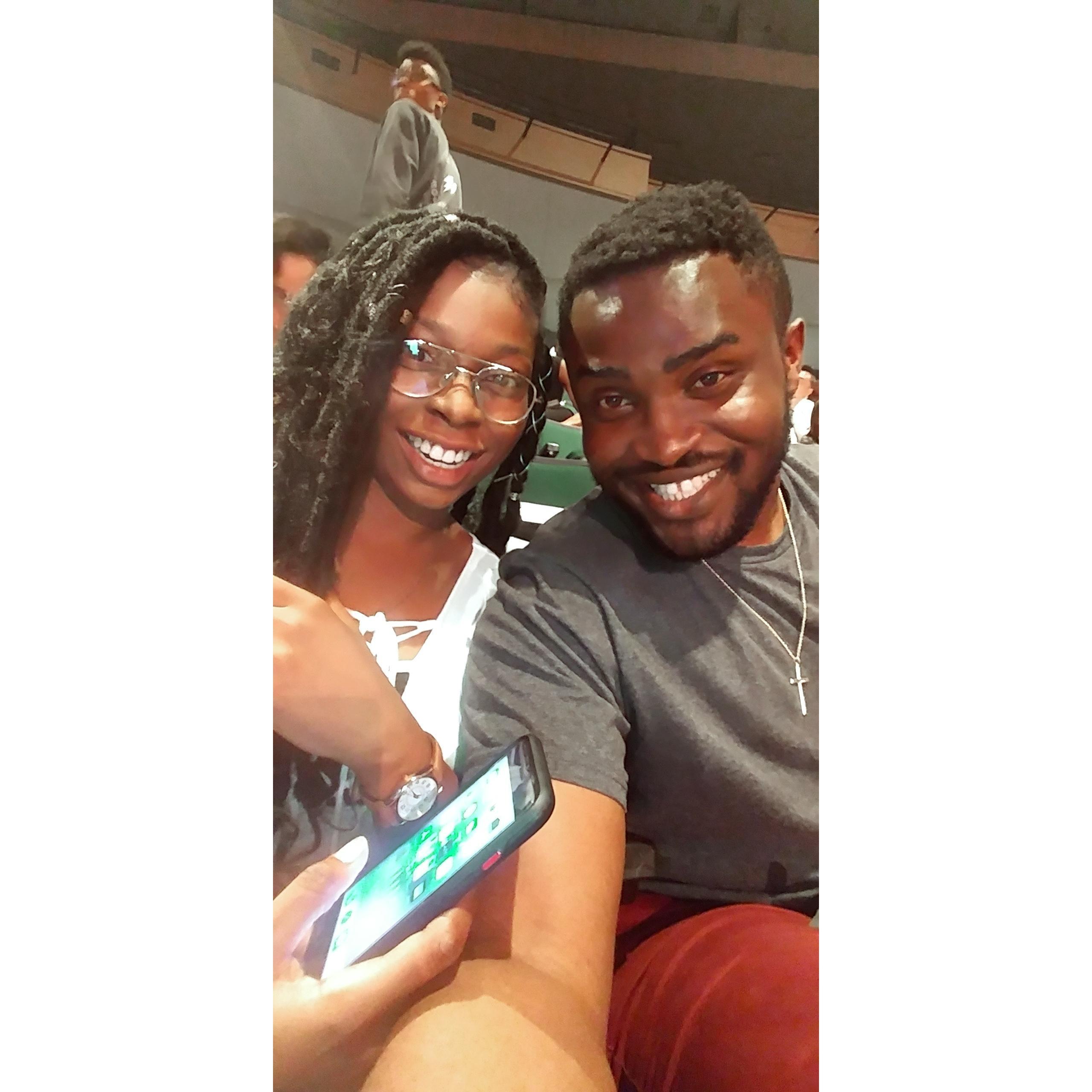 As bestfriends at hope and life conference at Lakewood church 2019.