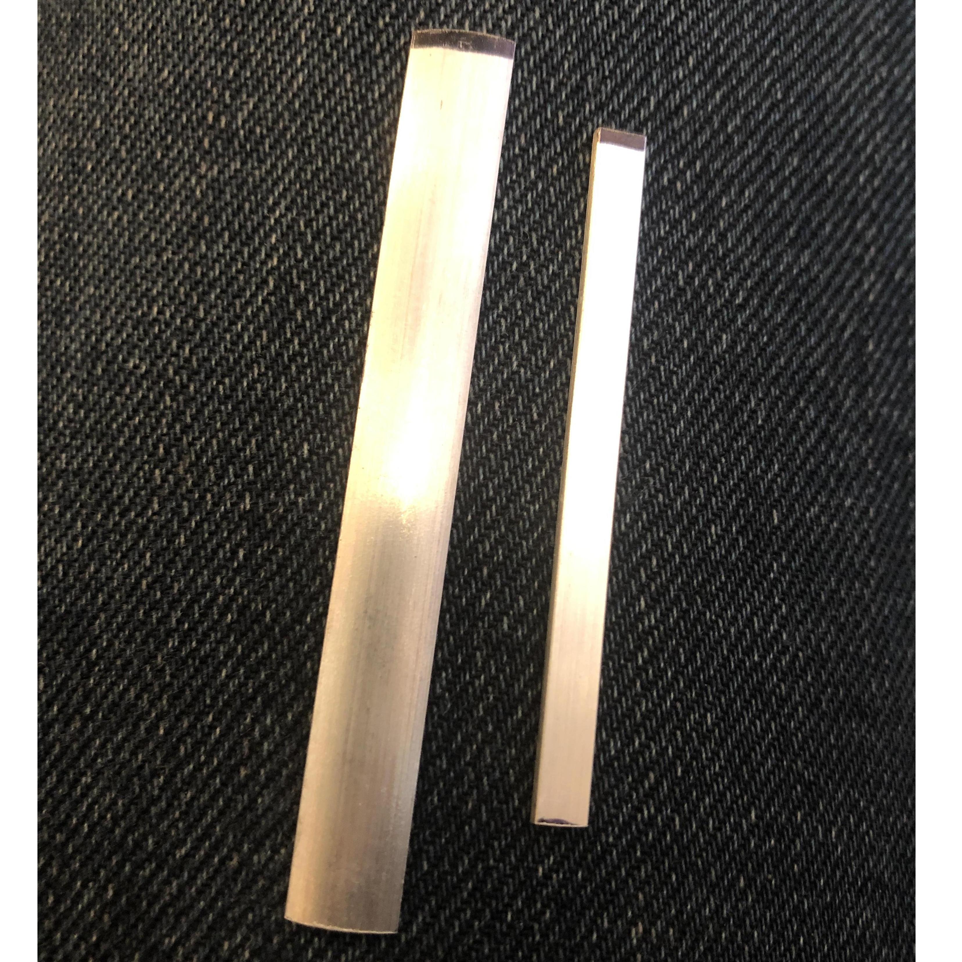 We hand-crafted our own rings under the guidance of a local fine jewelry maker in Portland, OR.