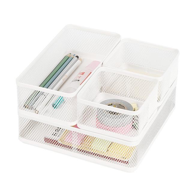 Mesh Desk Organizer White - Made By Design™