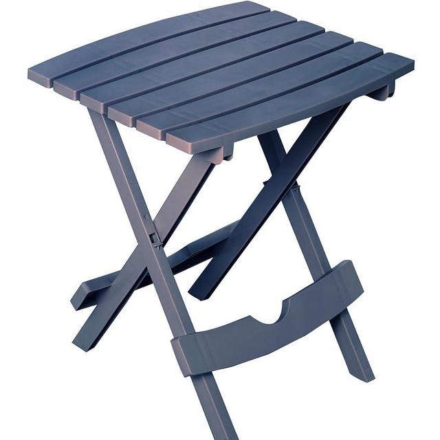 Adams Manufacturing 8500-94-3901 Plastic Quik-Fold Side Table, Bluestone