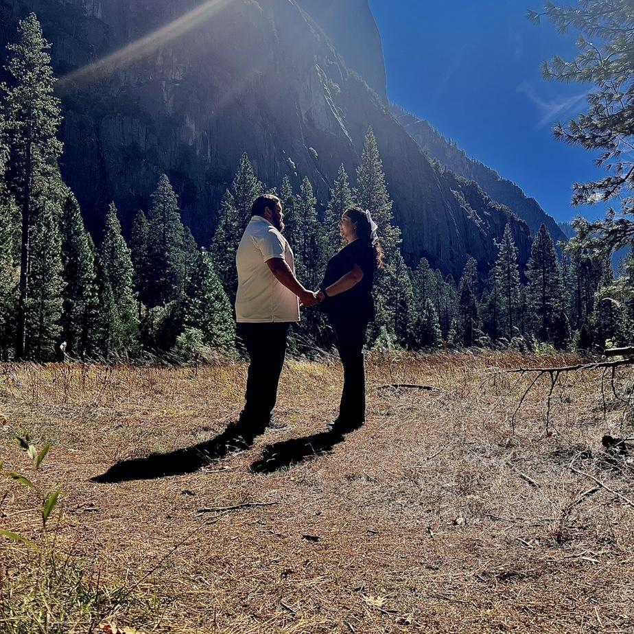 Our version of engagement photos