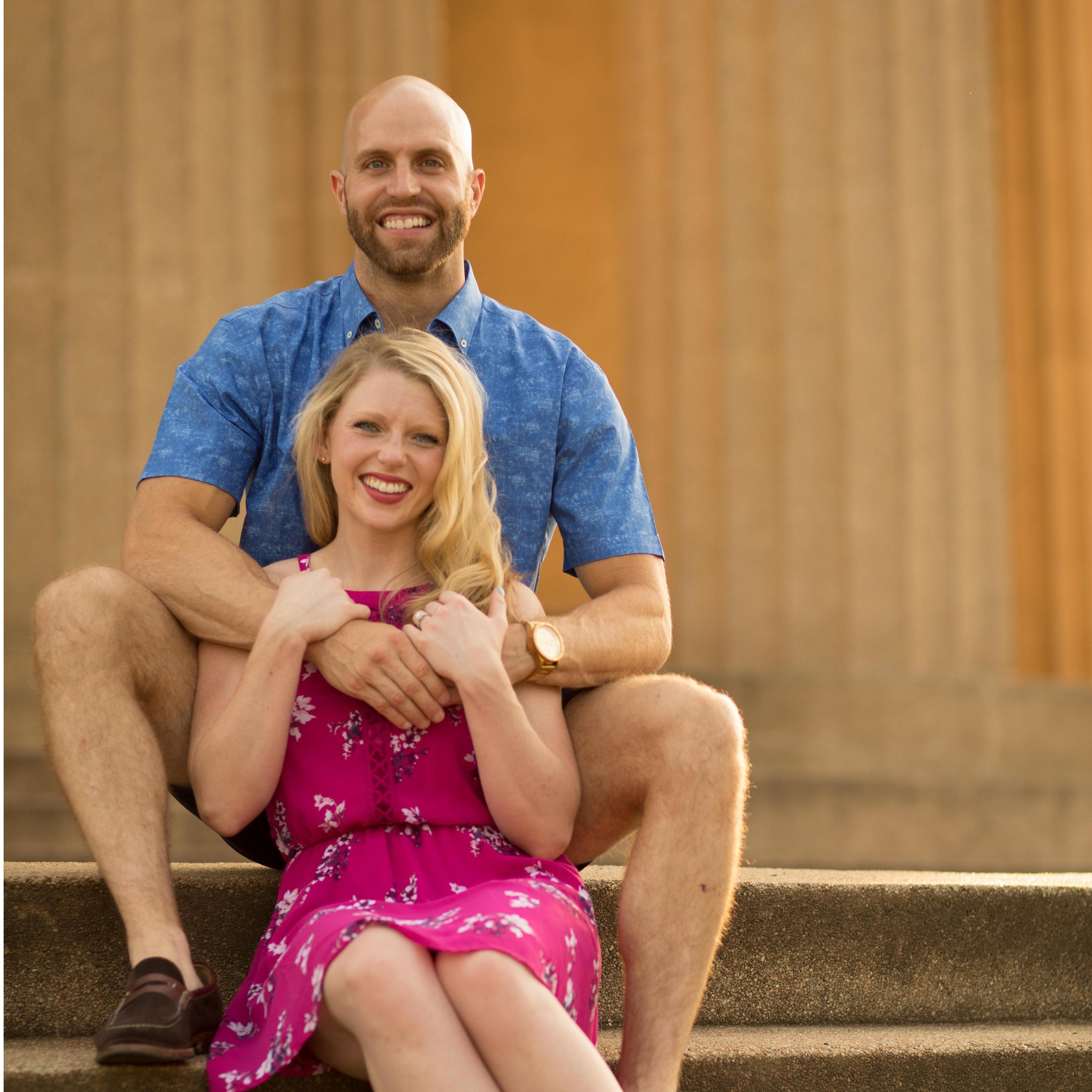 Engagement session at Nashville's Centennial Park!