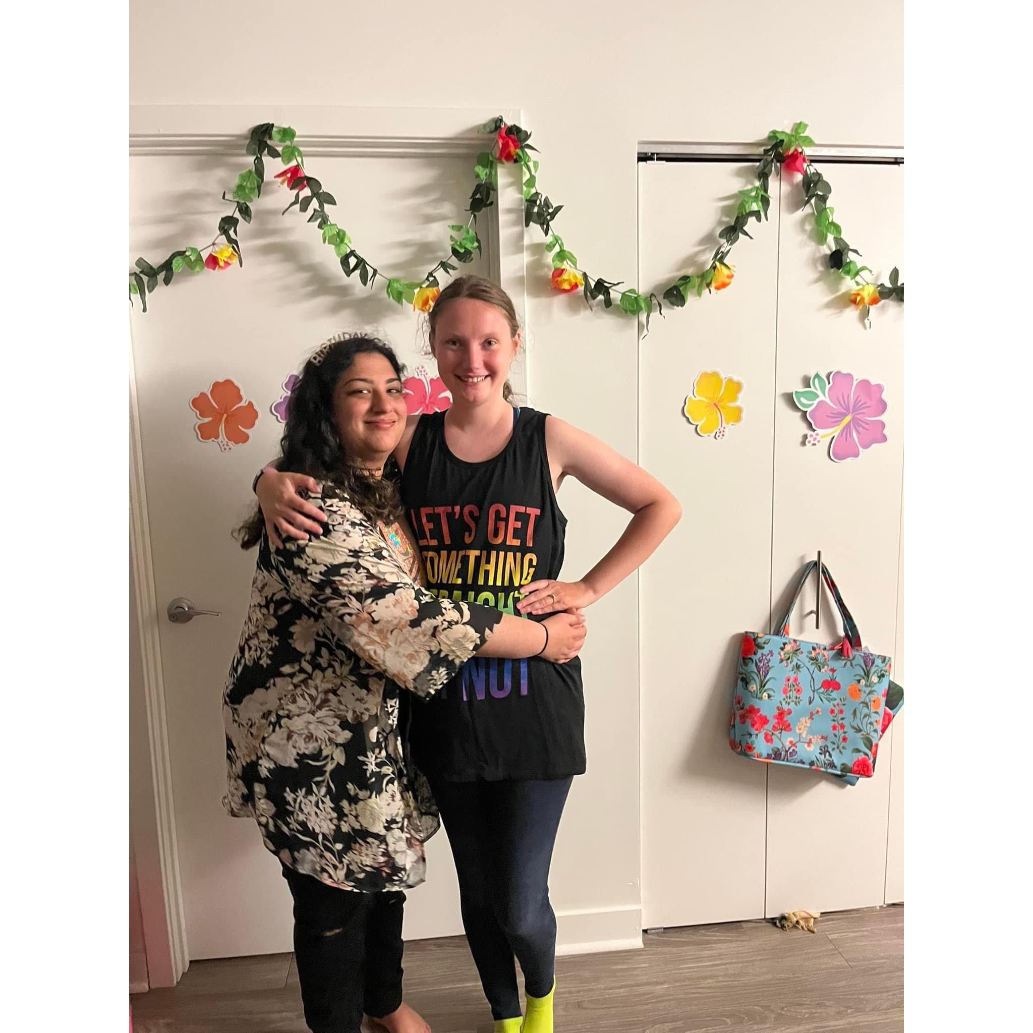 Momo's 27th birthday party celebration