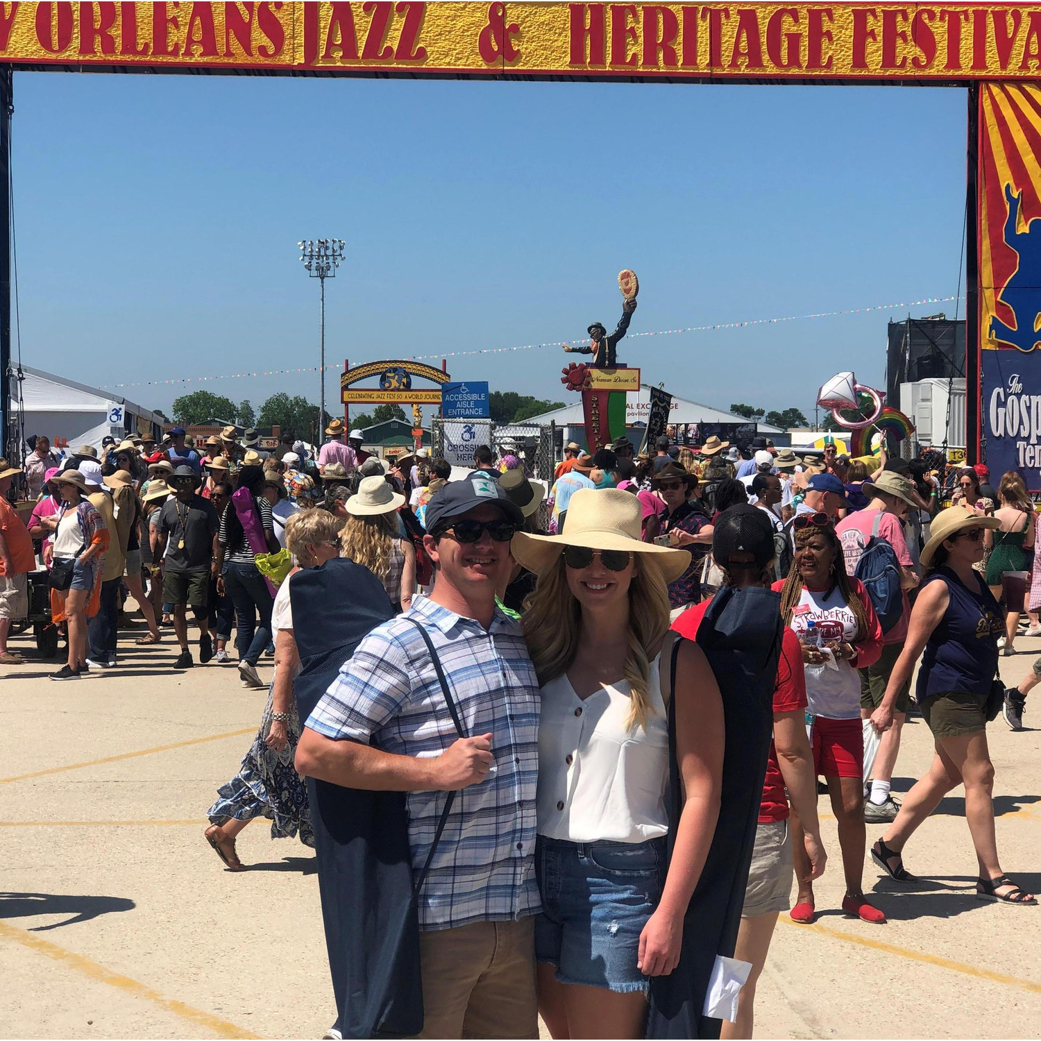 Jazz Fest 2019 - a first for both of us