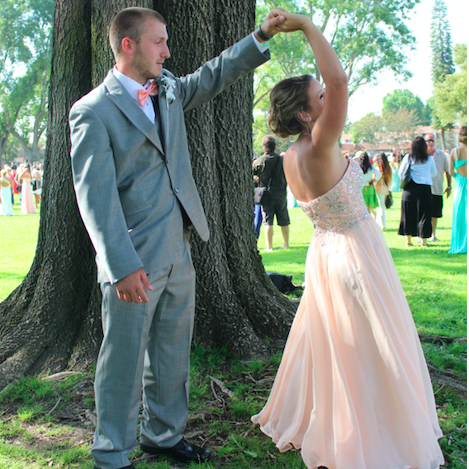2014 // My senior prom. Fun fact: Dances were my FAVORITE & for my senior prom Bradley got food poisoning from Arby's.
