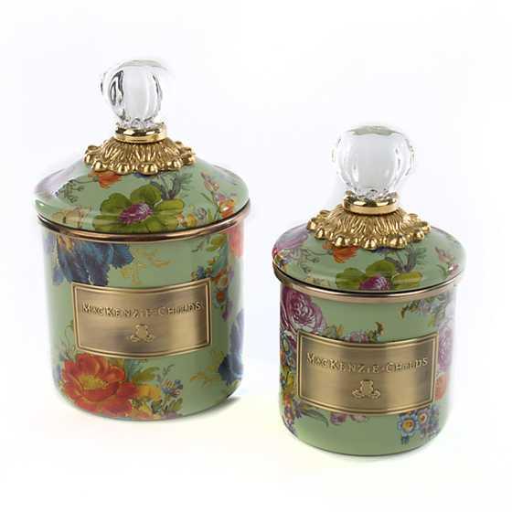MacKenzie-Childs Flower Market Mini Canister