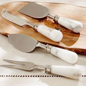 Marble Cheese Knives, Set of 4