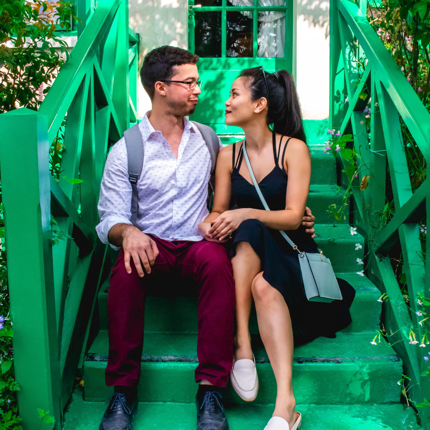 We tiptoed around the words "I love you" during our first year together. So it became, "I lemon you. I lime you. I lavender you," in the beginning.