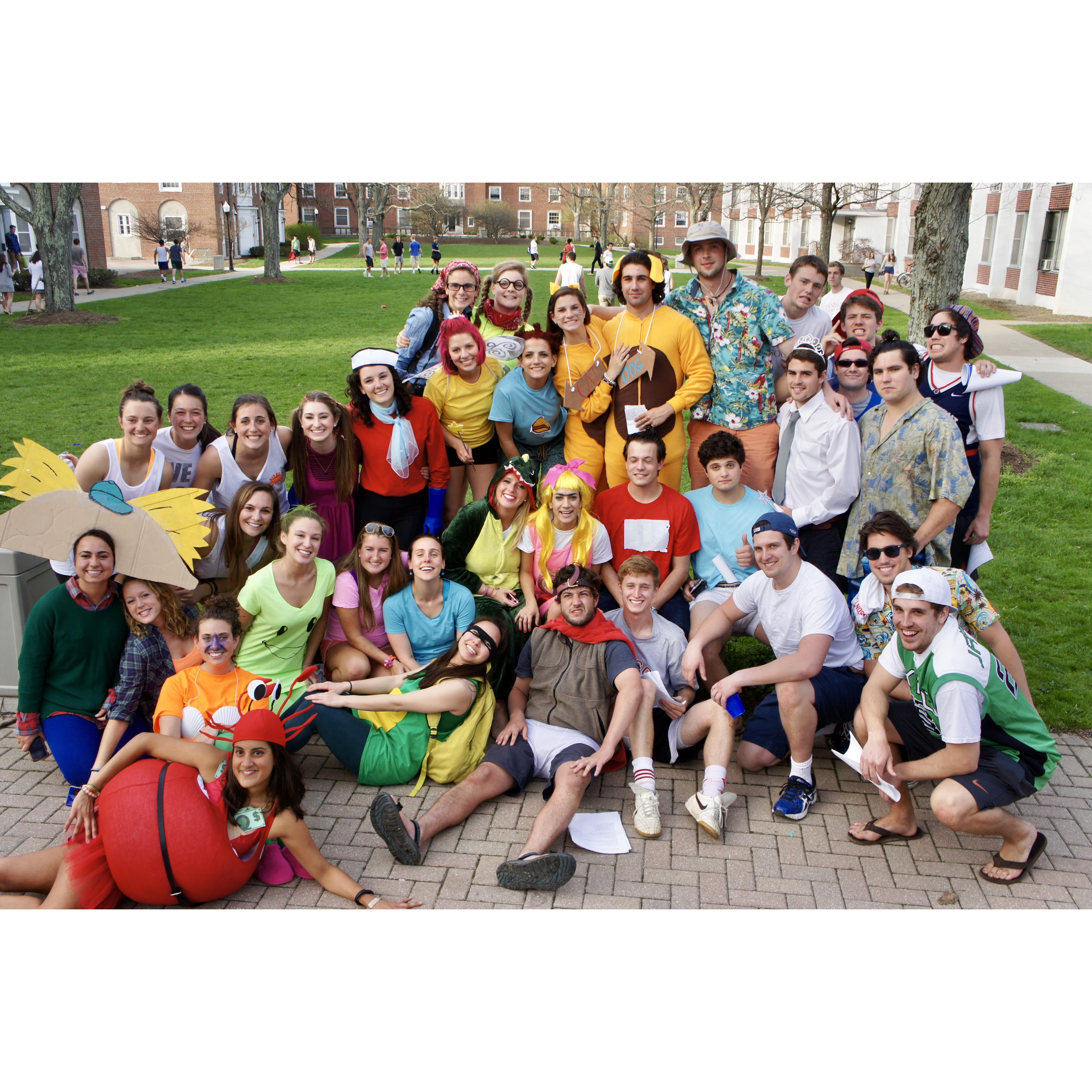 The tank teams for our pinning (2015)