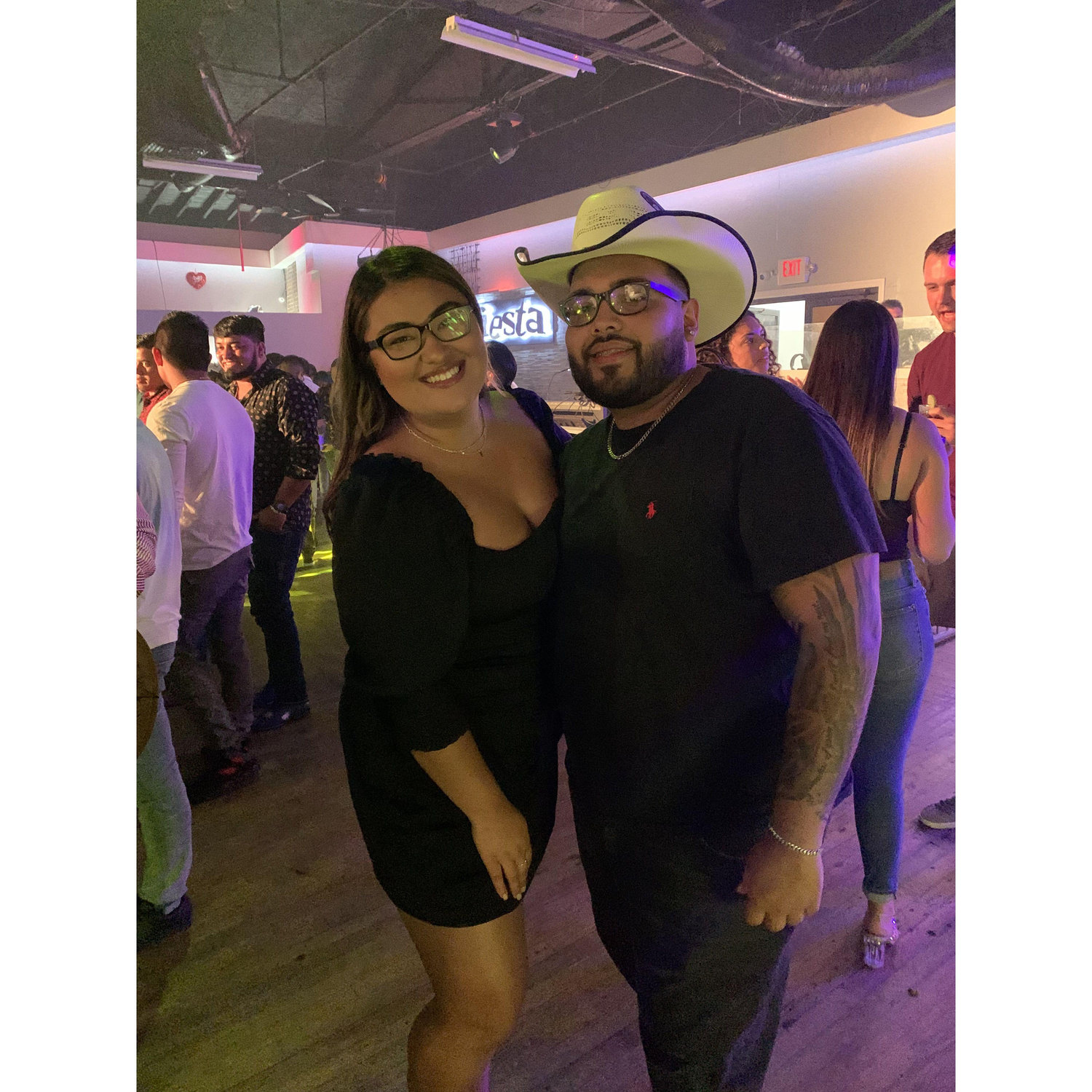 This night he embraced his association to being Mexican
