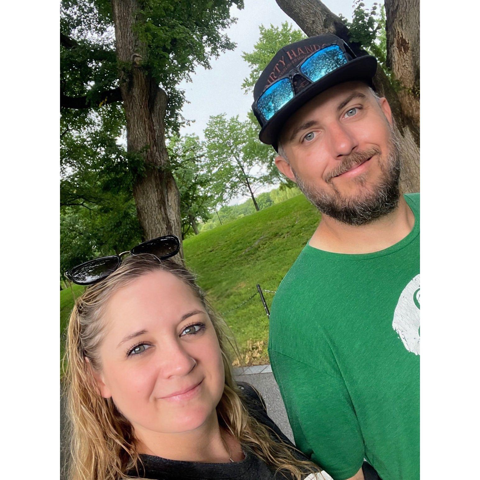 Exploring DC for the first time in the pouring rain..