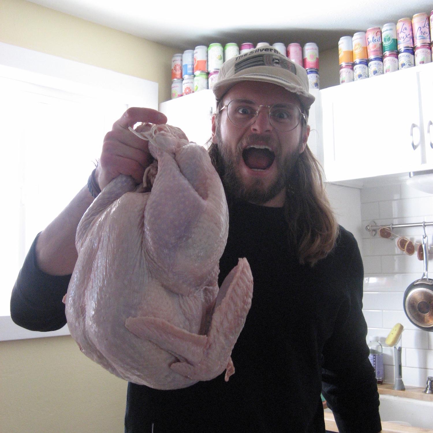 We made the turkey - both of our first times on our own :)