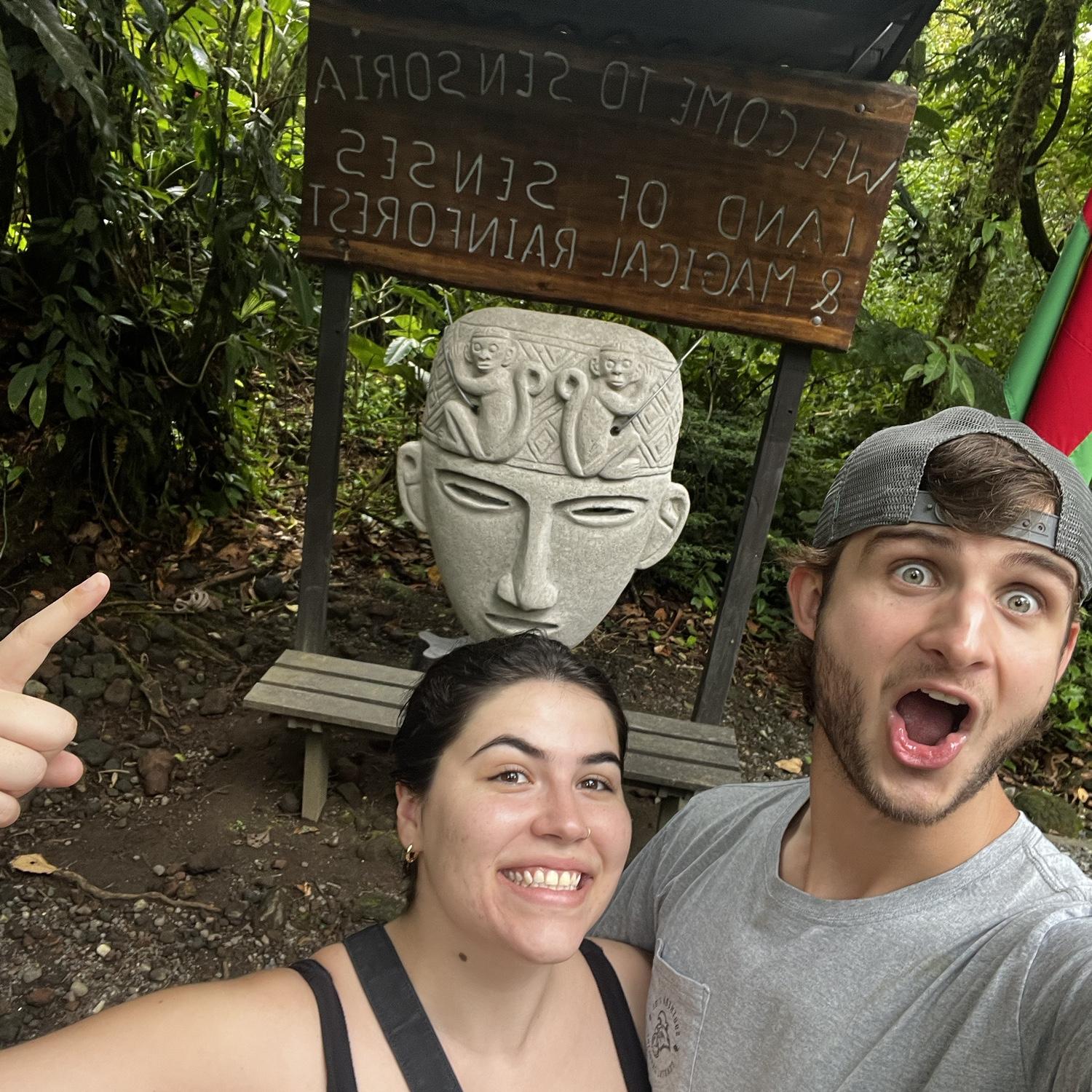 Us post-hike through Sensoria!