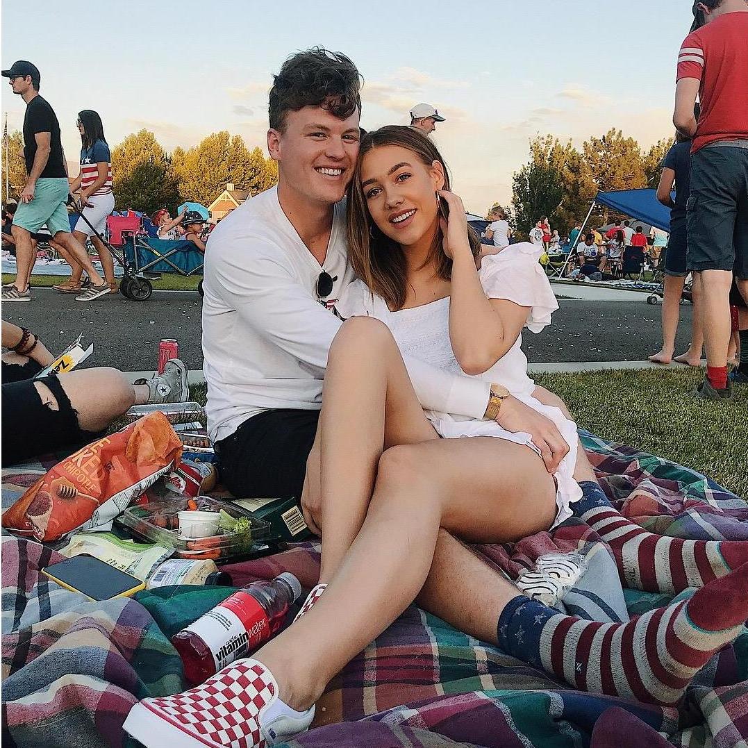07/04/18 - their first fourth of July together