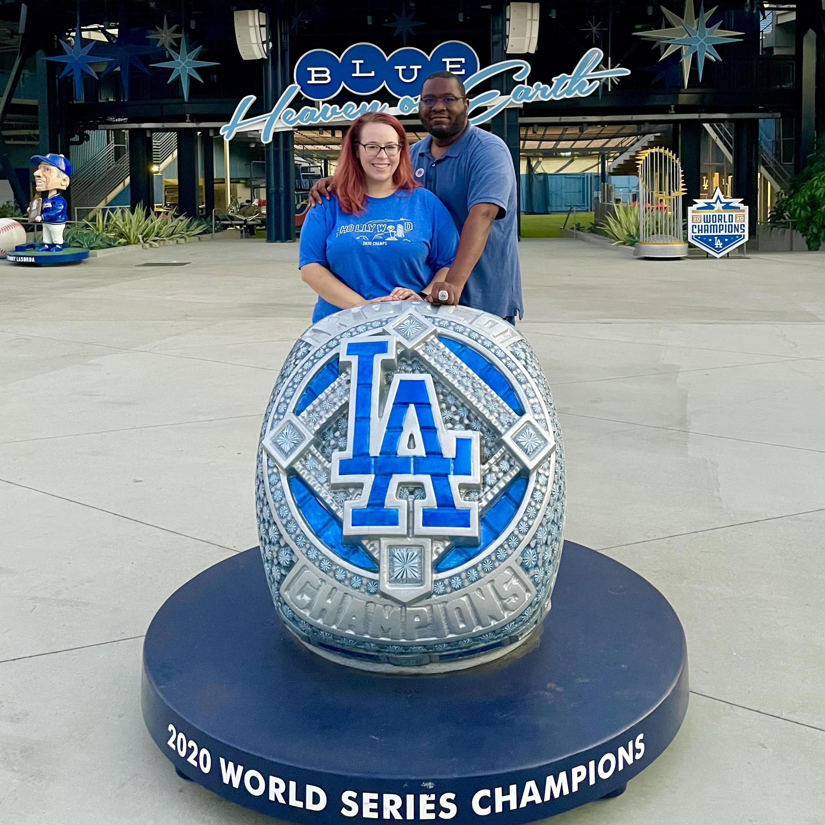 Aug. 2021 - Dodger Stadium, our home away from home.