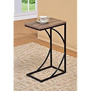 Black Frame End Table