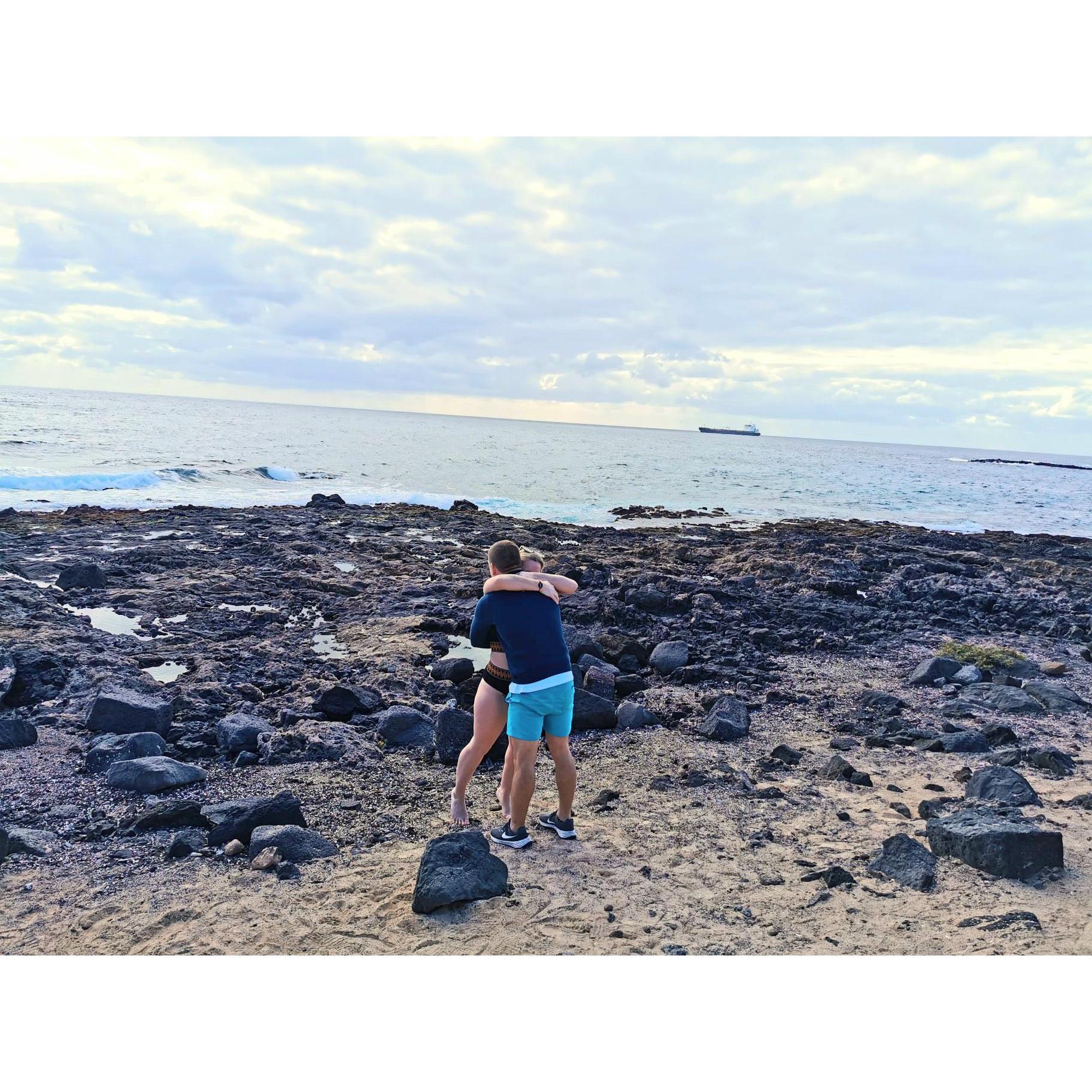 It's real now - we're engaged!