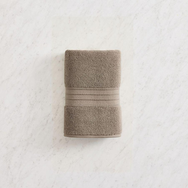 Hydrocotton Quick-Dry Hand Towels, Mocha Mousse