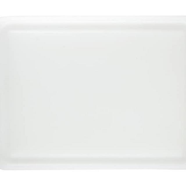 Dexas NSF Polysafe Pastry/Cutting Board with Well, 15 by 20 inches, White