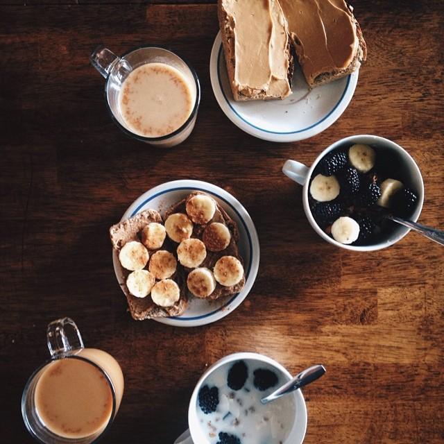 July 14th, 2014:
Breakfast together that Samantha made! 🍌