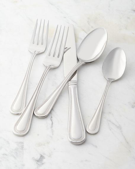 Wallace SilversmithsEuro Beads 65-Piece Flatware Service