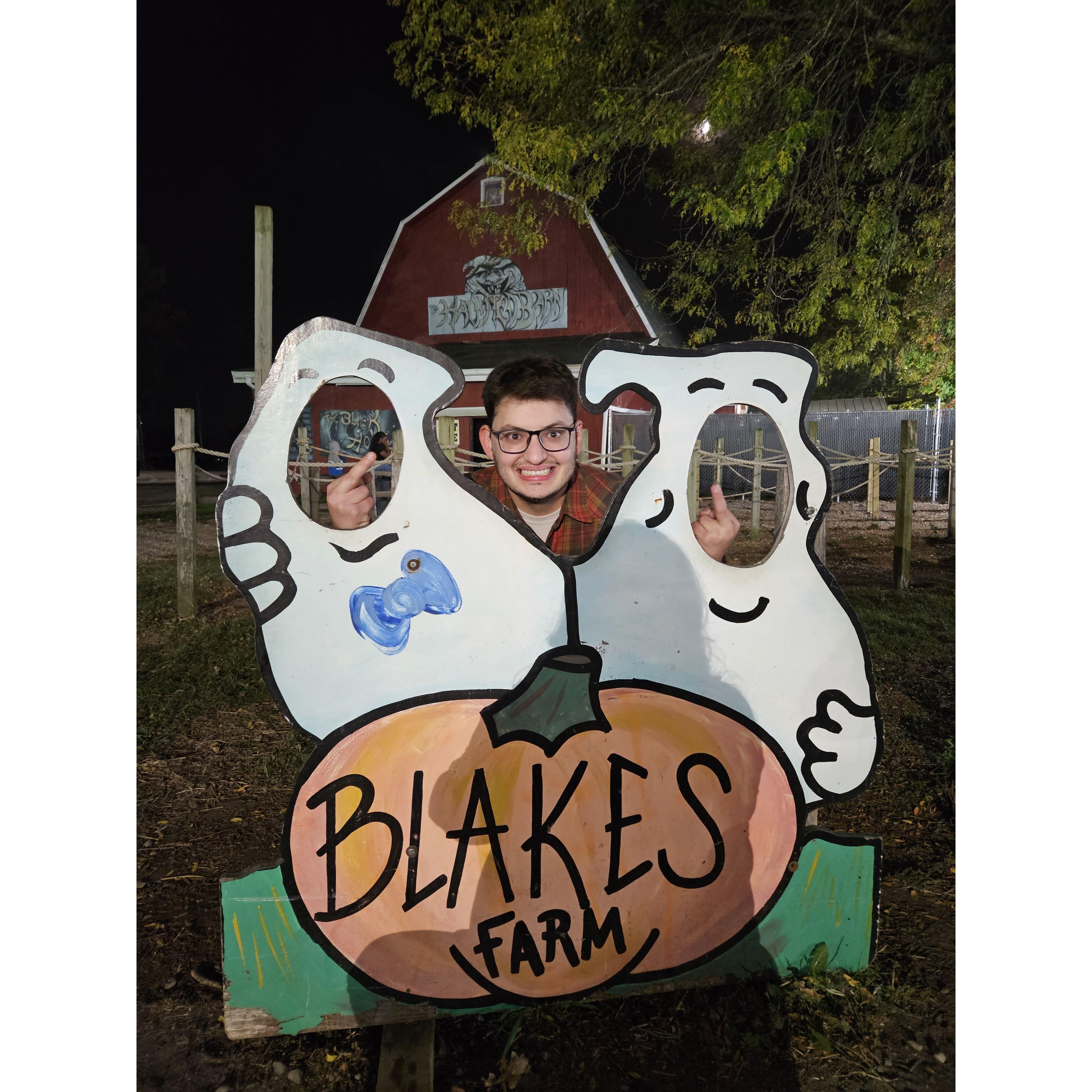 Enjoying the cider mills here in Michigan.