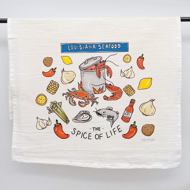 Louisiana Seafood Towel