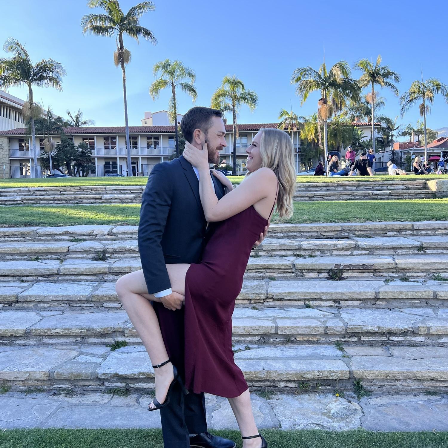The photo Mary used to "hard launch" the relationship on instagram