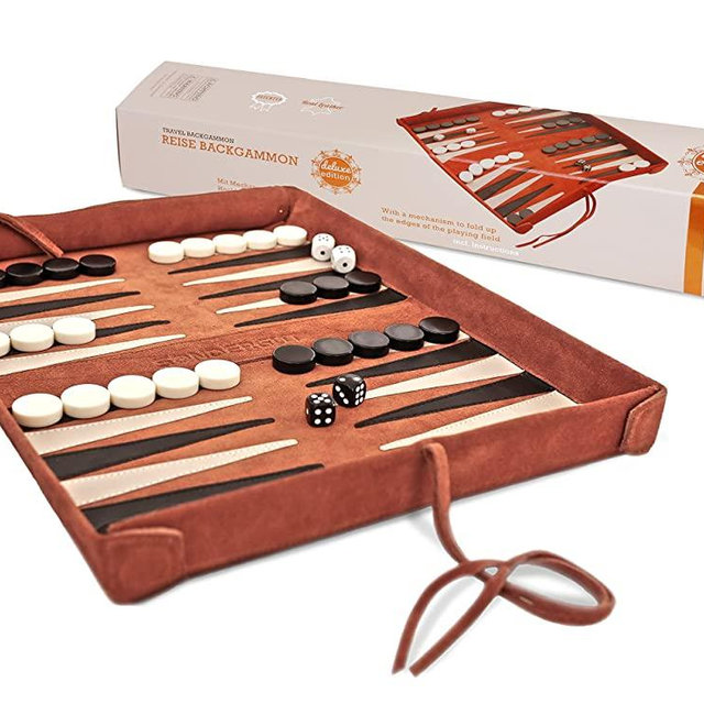 Sondergut Deluxe Roll-up Backgammon Game