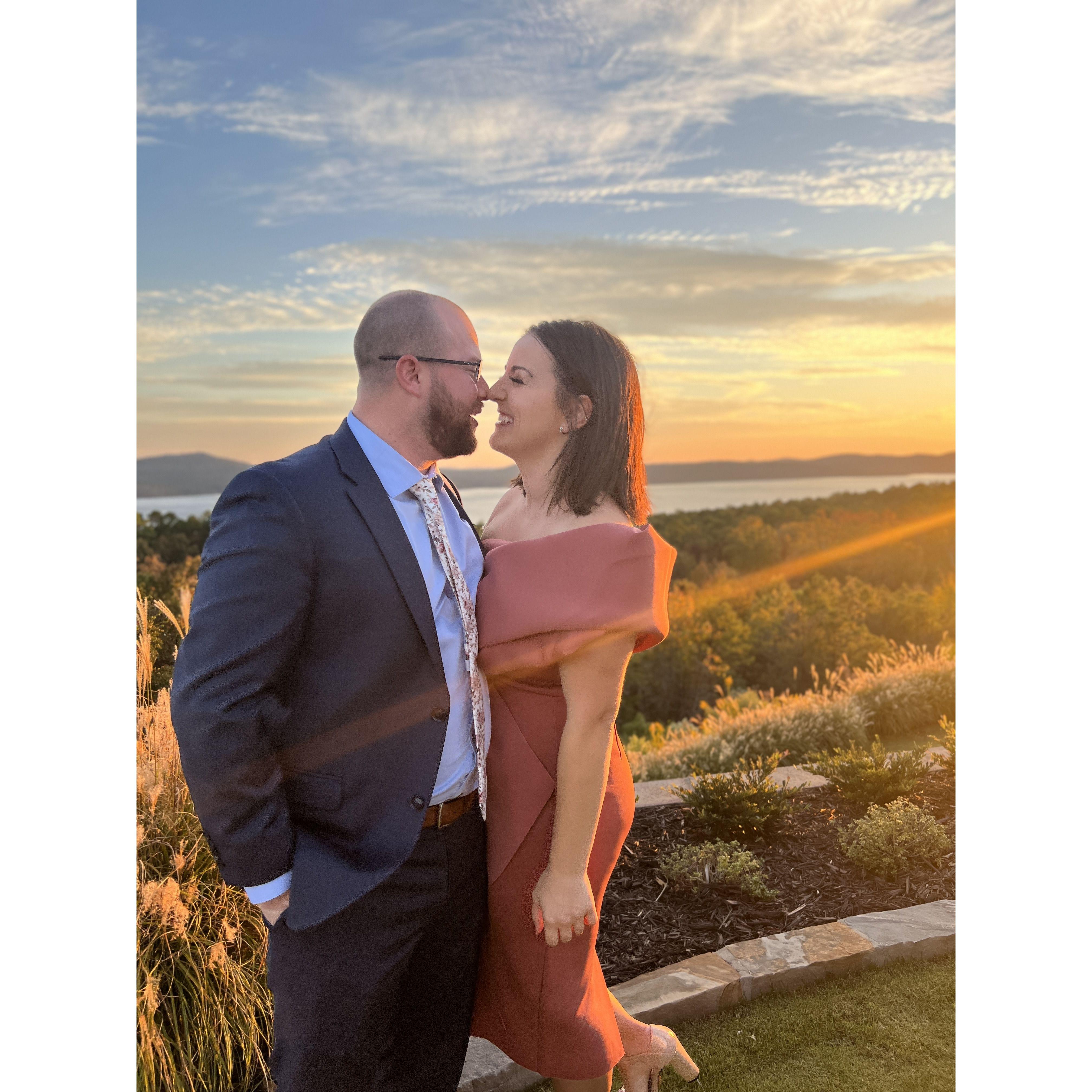 Celebrating Kate's best friend, Lauren's, wedding in Little Rock, AR.