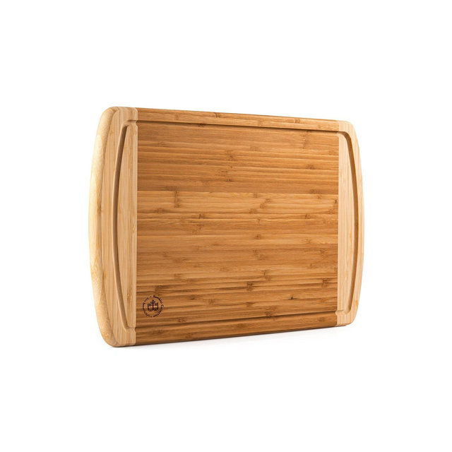 Bambüsi Extra Large Bamboo Cutting Board, Kitchen Chopping Board, Wooden Cutting Board With Juice Grooves.