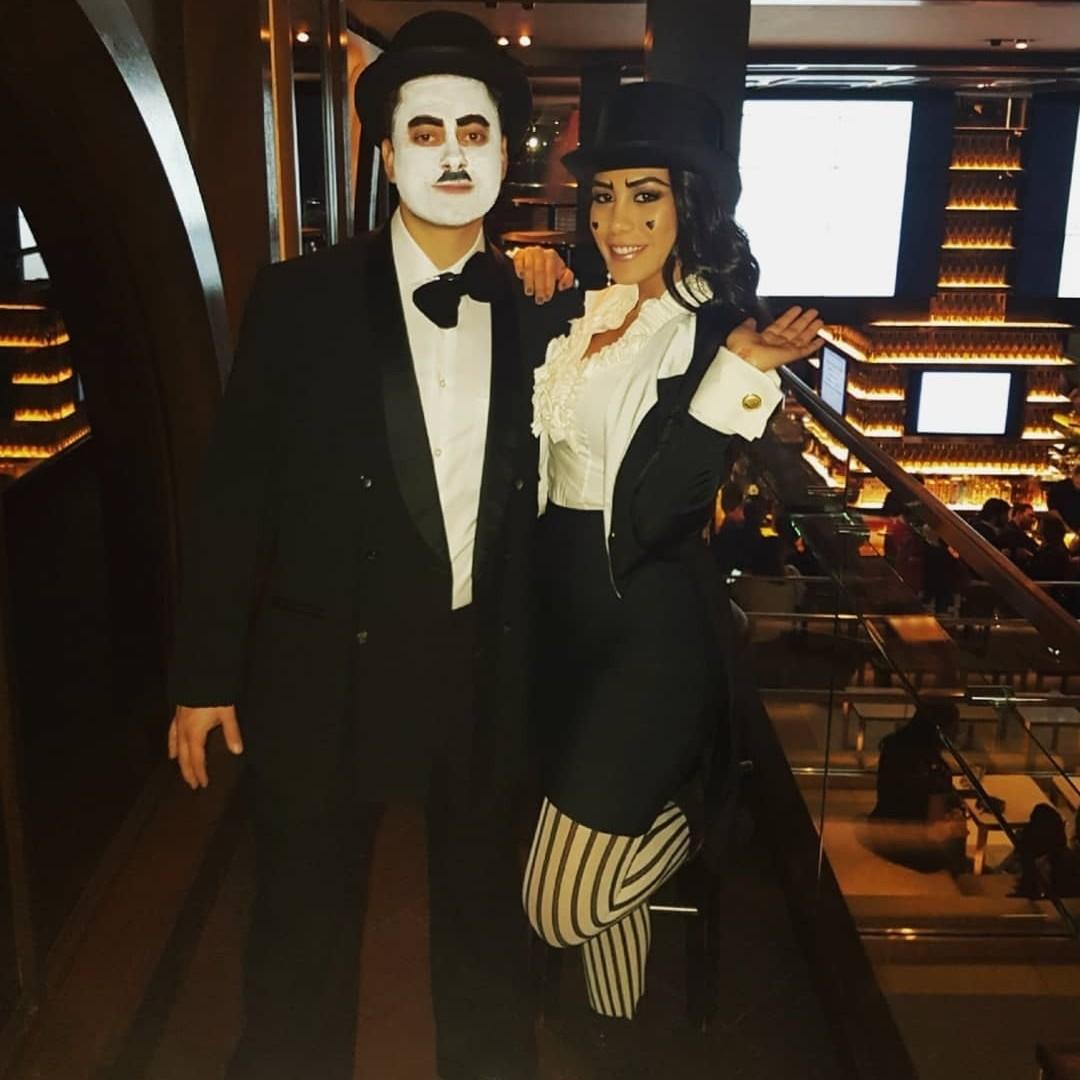 Purim - February 2018.
Fiesta de disfraces, Eldad como Charlie Chaplin. Febrero 2018.